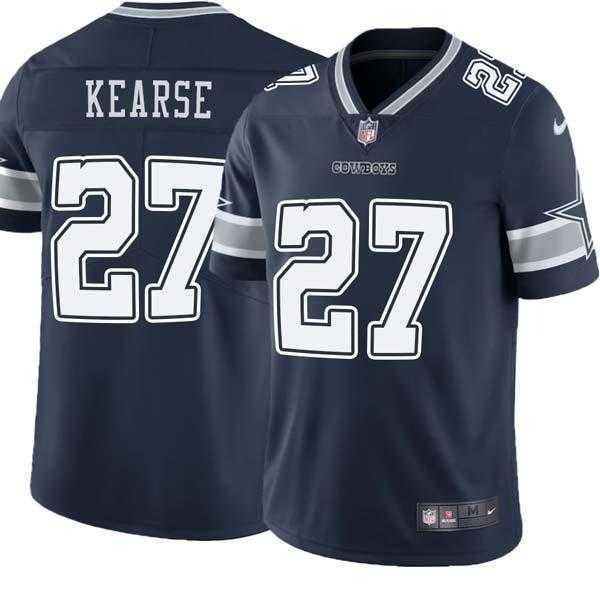 Men & Women & Youth Dallas Cowboys #27 Jayron Kearse Navy Vapor Limited Jersey->baltimore ravens->NFL Jersey